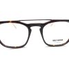 Harley Davidson Reading Glasses Dark Brown with Gold 52mm HD1025 052 - Image 3