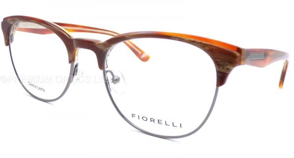 Fiorelli Reading Glasses 51mm Brown Horn/ Ruthenium FIO112 BRN