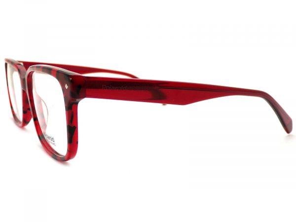 Polaroid Reading Glasses from +0.25 to +3.50 Red Black Havana 55mm PLD D334 063 - Image 2