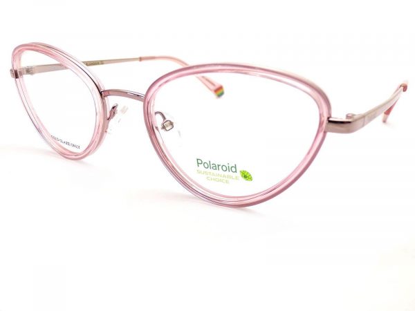 Polaroid Reading Glasses Crystal Pink 52mm PLD D420 35J