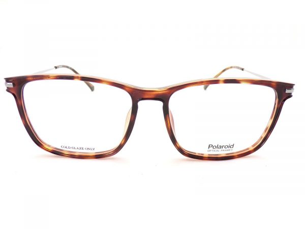 Polaroid Reading Glasses Brown Havana with Dark Ruthenium 55mm PLD D412 086 - Image 3