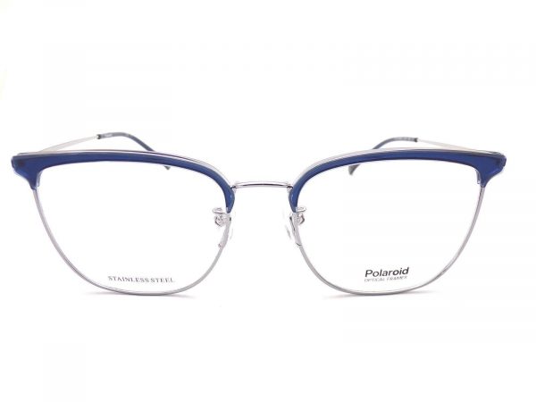 Polaroid Reading Glasses Dark Blue with Gunmetal Arms PLD D399 PJP - Image 3