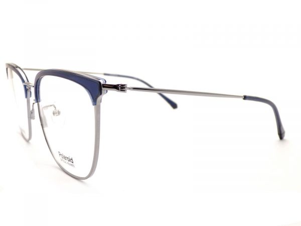 Polaroid Reading Glasses Dark Blue with Gunmetal Arms PLD D399 PJP - Image 2
