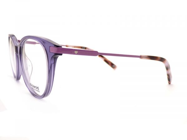 Polaroid Reading Glasses Crystal Violet and Purple 49mm PLD D 352 B3V - Image 2