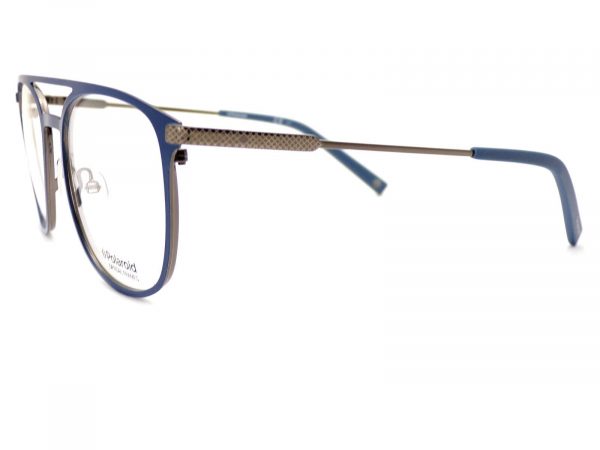 Polaroid Reading Glasses Matte Blue with Gunmetal PLD D348 PJP - Image 2