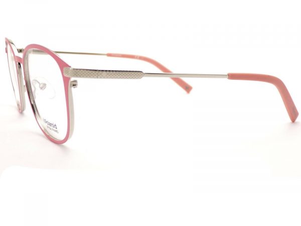 Polaroid Reading Glasses Pink with Silver and Peach PLD D351 1N5 - Image 2