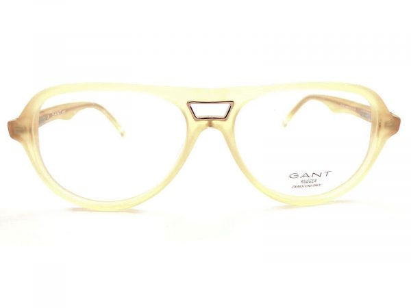Gant Reading Glasses Matte Amber Honey with Gold GRA099 L06 - Image 3
