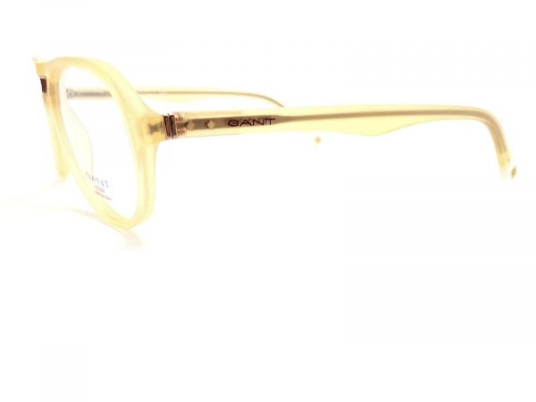 Gant Reading Glasses Matte Amber Honey with Gold GRA099 L06 - Image 2