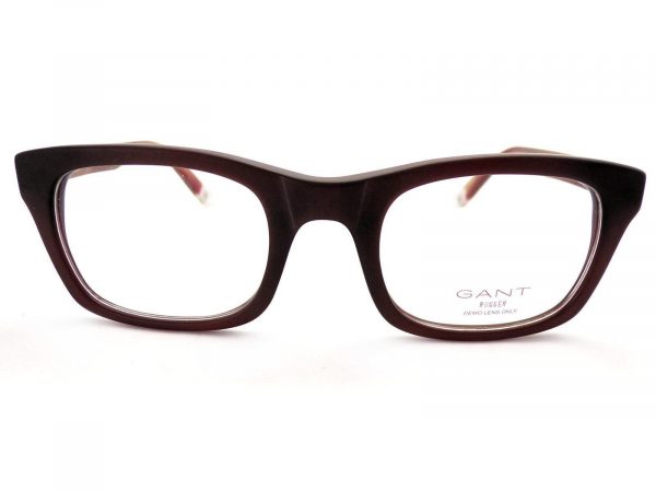 Gant Reading Glasses Matte Brown with Gold 48mm GRA103 L39 - Image 3