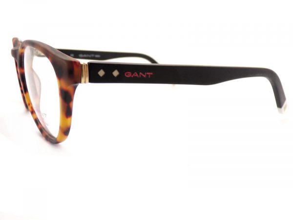 Gant Reading Glasses Matte Brown Tortoise with Black GRA098 M06 - Image 2