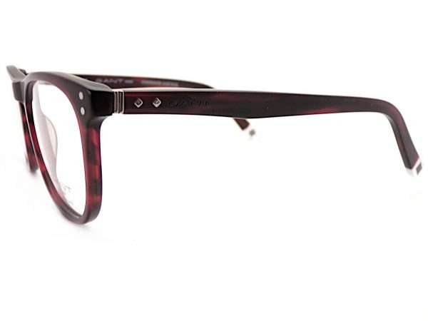 Gant Reading Glasses Deep Matte Red Black Havana GRA106 L91 - Image 2