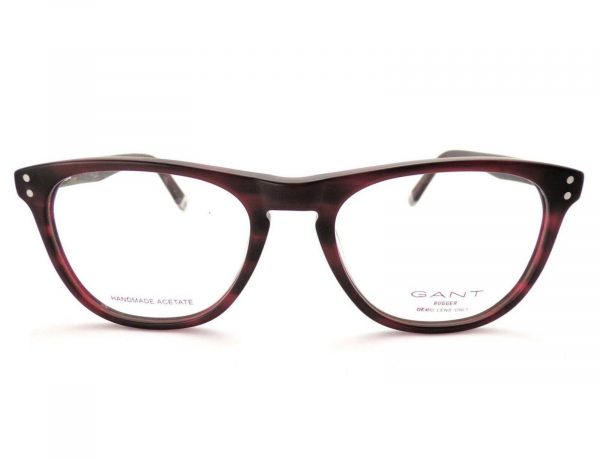 Gant Reading Glasses Deep Matte Red Black Havana GRA106 L91 - Image 3