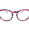 Web Reading Glasses Lined Crystal Purple with Gold Arms WE5240 083 - Image 3