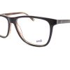 Web Reading Glasses Shiny Black over Brown 54mm WE5224 005