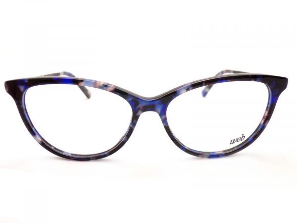 Web Reading Glasses Purple Blue Havana 54mm WE5214 A55 - Image 3