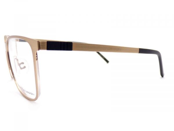 Porsche Design Reading Glasses 55mm Satin Gold with Black P8275 B - Image 2