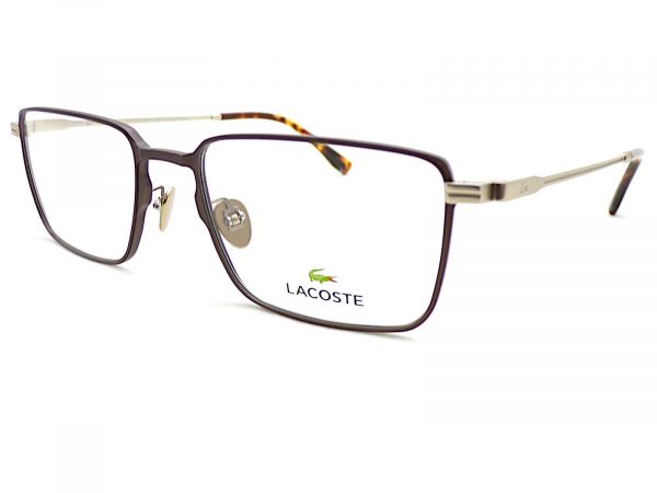 Lacoste Reading Glasses Brown with Light Gold 54mm L2275E 210