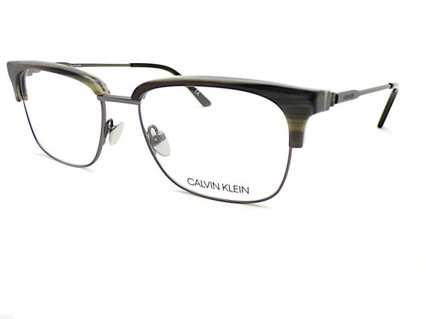 Calvin Klein Reading Glasses Charcoal Horn CK18124 018