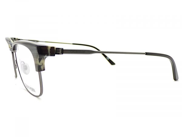 Calvin Klein Reading Glasses Charcoal Horn CK18124 018 - Image 2