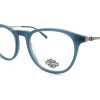 Harley Davidson Reading Glasses Blue with Gunmetal HD0916 091