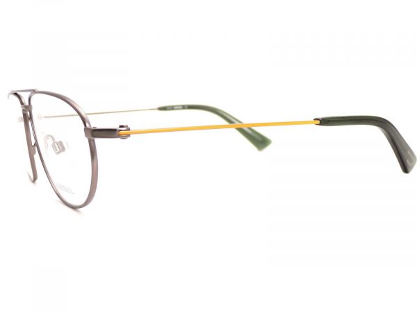 Diesel Reading Glasses Gunmetal with Orange and Green DL5359 013 - Image 2
