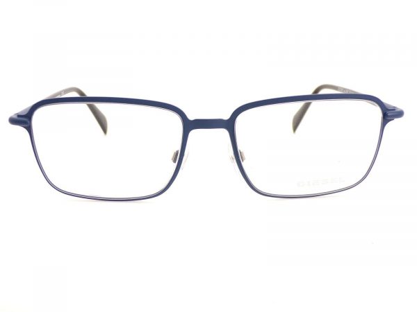 Diesel Reading Glasses Matte Blue with Shiny Black Tips DL5163 092 - Image 3