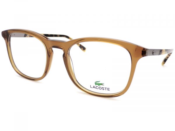 Lacoste Reading Glasses Caramel with Satin Gunmetal 52mm L2889 275