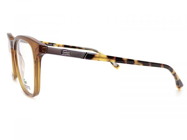 Lacoste Reading Glasses Caramel with Satin Gunmetal 52mm L2889 275 - Image 2
