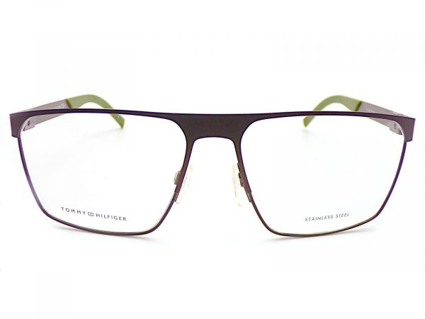 Tommy Hilfiger Reading Glasses Brown with Green Tips 61mm TH 1861 4IN - Image 3