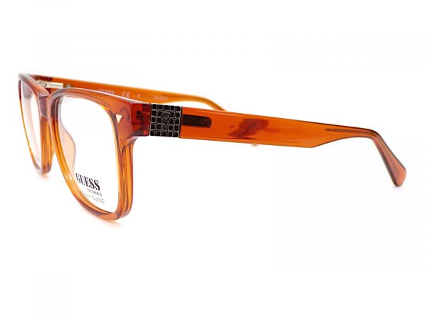 Guess Reading Glasses Crystal Cognac Brown 51mm GU8248 045 - Image 2
