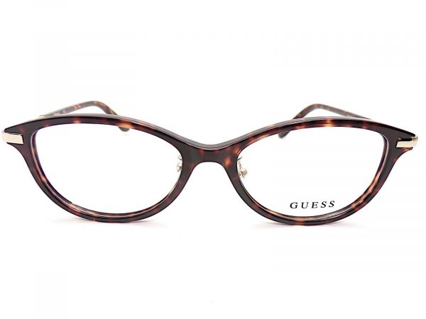 Guess Reading Glasses Dark Brown Gold 53mm GU2803 052 - Image 3