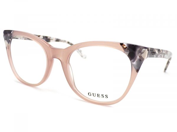 Guess Reading Glasses Crystal Beige with Grey Havana 51mm GU2675 059
