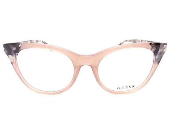 Guess Reading Glasses Crystal Beige with Grey Havana 51mm GU2675 059 - Image 3