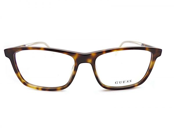 Guess Reading Glasses Brown Tortoise with Crystal Clear 54mm Unisex GU1971 052 - Image 3