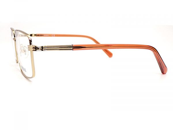 Guess Reading Glasses Gold with Amber Brown 56mm GU50061 033 - Image 2