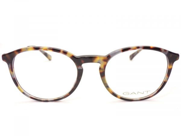Gant Reading Glasses Amber Brown with Silver Chrome 52mm GA3259 055 - Image 3
