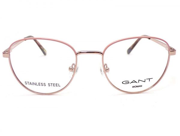 Gant Reading Glasses Pink with Rose Gold GA4088 072 - Image 3