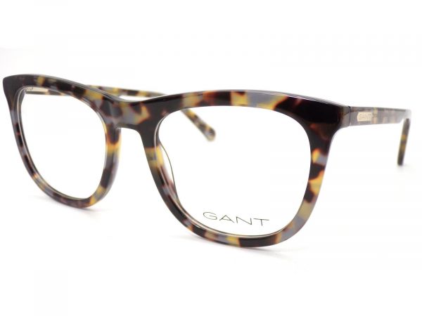 Gant Reading Glasses Shiny Brown Amber with Grey 54mm GA3260 055