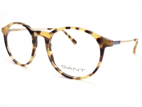 Gant Reading Glasses Amber Brown with Gold 50mm GA3257 053