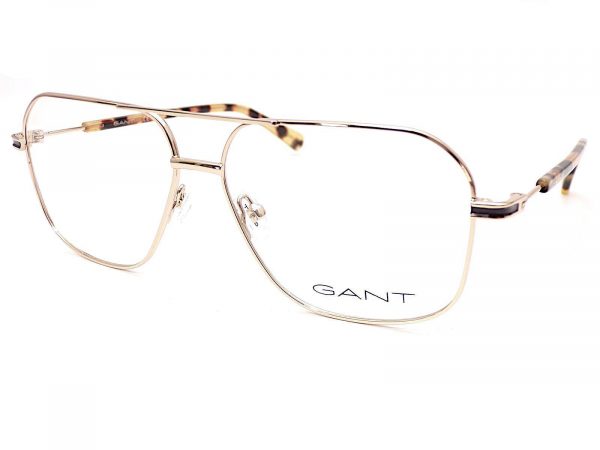 Gant Reading Glasses Gold with Amber Brown Tortoise 55mm GA3246 032