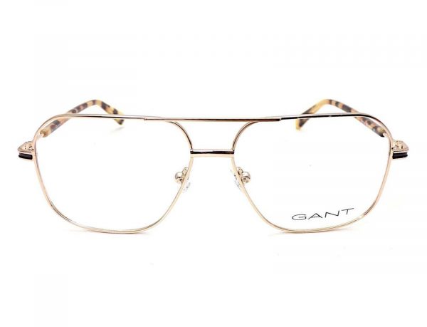 Gant Reading Glasses Gold with Amber Brown Tortoise 55mm GA3246 032 - Image 3