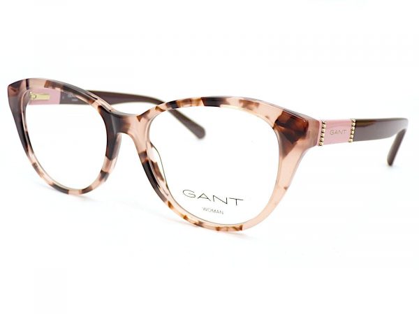 Gant Reading Glasses Crystal Pink Brown Havana 51mm GA4135 056