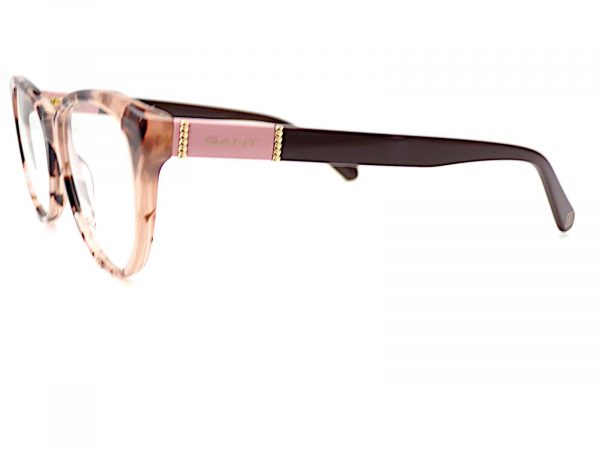 Gant Reading Glasses Crystal Pink Brown Havana 51mm GA4135 056 - Image 2