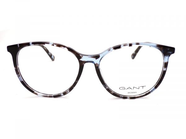 Gant Reading Glasses Round Larger Fit Crystal Blue Havana 55mm GA4132 055 - Image 3