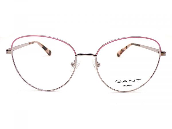 Gant Reading Glasses Shiny Ruthenium Pink 56mm GA4127 074 - Image 3