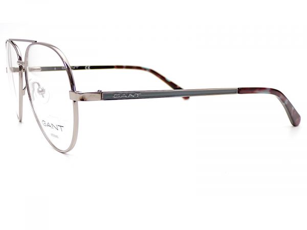 Gant Reading Glasses Shiny Ruthenium Grey Purple 54mm GA4119 010 - Image 2