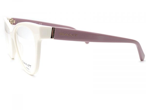 Gant Reading Glasses White Purple Gold 54mm Cat Eye GA4113 025 - Image 2