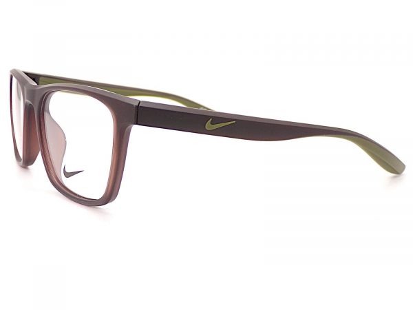 Nike Reading Glasses Matte Brown Basalt Green 52mm 7039 201 - Image 2