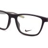 Nike Reading Glasses Black with Cement Grey Men's 51mm Ready Readers 7038 001