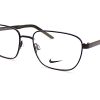 Nike Reading Glasses Satin Black with Grey 52mm 8212 001